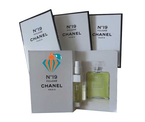 chanel 5 poudre|Chanel 19 sample.